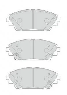 Гальмівні колодки передні Mazda 3, CX-3, CX-30 Jurid 573611J