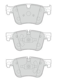 - Гальмівні колодки до дисків Jurid 573621J