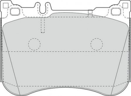 Гальмівні колодки передні Mercedes E-Class (W213, A238, C238), S-Class (W222), CLS (C257), S, SL Jurid 573625J (фото 1)