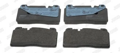Гальмівні колодки передні Audi A6, A7, Q5 / Porsche Macan Jurid 573688J
