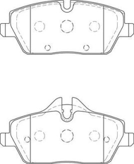 - Гальмівні колодки до дисків Jurid 573733J