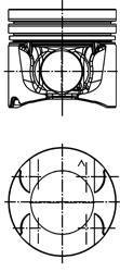 Поршень, комплект OPEL/RENAULT/NISSAN Vivaro,Trafi KOLBENSCHMIDT 40262600