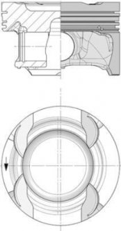 Поршень двигуна MERCEDES BENZ 83,00 M270 KOLBENSCHMIDT 40853600