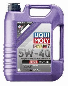 Моторна олива Diesel Synthoil 5W-40 5л LIQUI MOLY 1341