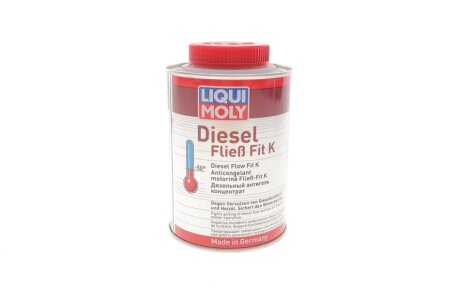 ДИЗЕЛЬНИЙ АНТИГЕЛЬ, КОНЦЕНТРАТ DIESEL FLIESS-FIT K 0,25Л LIQUI MOLY 3900