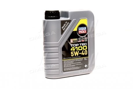 Олива моторна TOP TEC 4100 5W-40, API SN, ACEA C3, 1л LIQUI MOLY 7500