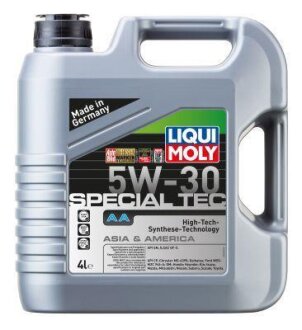 Олива моторна SPECIAL TEC AA Asia&America 5W-30 4л LIQUI MOLY 7616