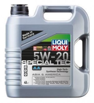   ОЛИВА МОТОРНА SPECIAL TEC AA 5W-20 4Л LIQUI MOLY 7658