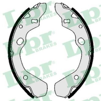 Комплект гальмівних колодок з 4 шт. барабанів LPR 05800