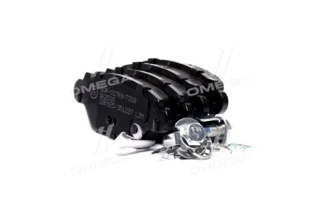 ДИСКОВІ КОЛОДКИ LPR 05P1227
