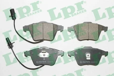 Комплект гальмівних колодок з 4 шт. дисків LPR 05P1230