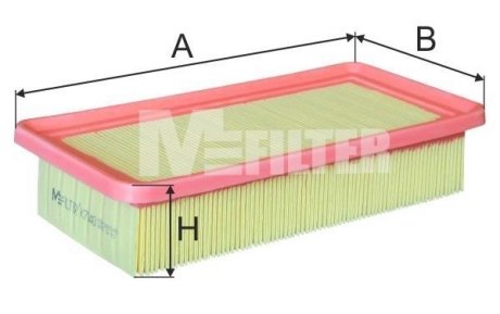 Фільтр повітряний M-FILTER K7040