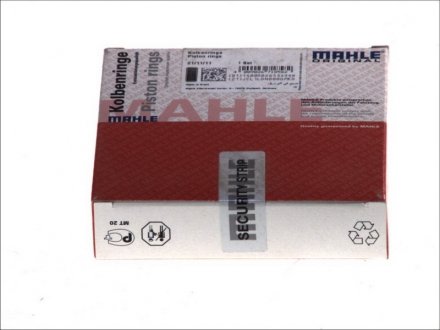 Кільця поршневі MAHLE MAHLE / KNECHT 015 68 N0