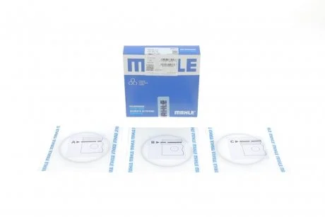 Комплект кілець поршневих з 3 шт. MAHLE / KNECHT 021 58 V0
