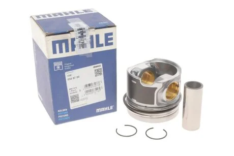 Knecht-Mahle поршень у комплекті на 1 циліндр, std + MAHLE / KNECHT 0309700