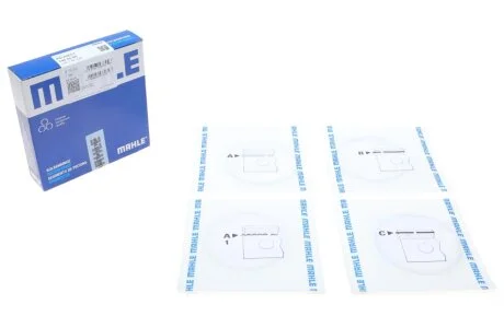 Комплект кілець поршневих з 3 шт. MAHLE / KNECHT 040 02 N0