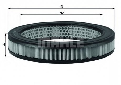 Фільтр повітряний MAHLE / KNECHT LX630 (фото 1)