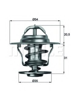 Mahle - Термостат MAHLE / KNECHT TX 13 71 D