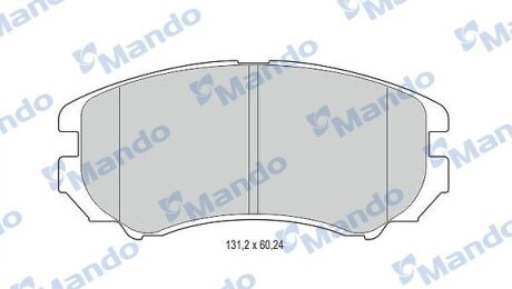 Гальмівні колодки до дисків MANDO MBF015308