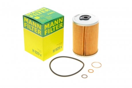 -Filter фильтр масляный MANN H929X (фото 1)