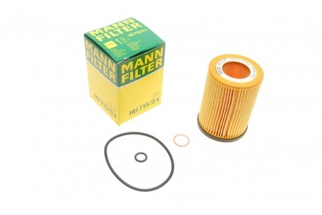 Фільтр мастил MANN HU 715/5X
