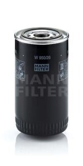 Фільтр масла MANN W950/26