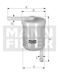 -Filter ФИЛЬТР MANN WK428