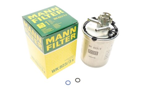 Фільтр паливний MANN WK 823/3x