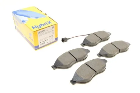 Комплект гальмівних колодок (дискових) METELLI Metelli 22-0708-0