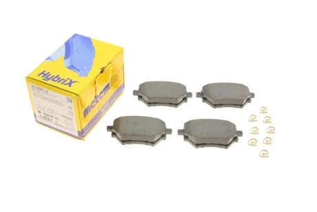 Комплект гальмівних колодок (дискових) METELLI Metelli 22-0987-0