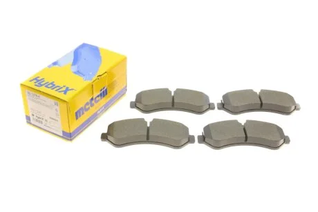 Комплект гальмівних колодок з 4 шт. дисків Metelli 22-1276-0