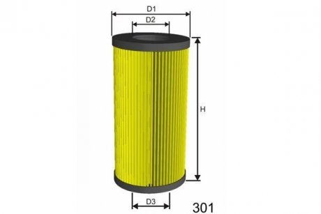 Фiльтр масляний MISFAT L100