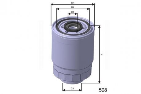 Фiльтр паливний MISFAT M443