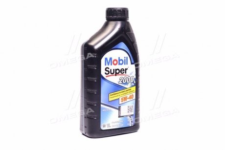 Олива моторна Super 2000 X3 5W-40, 1л. MOBIL 155338