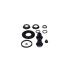 Ремкомплект гальмівного супорта OPEL Astra G 98-05, Zafira A 99-05 MSG 234014-MSG (фото 4)