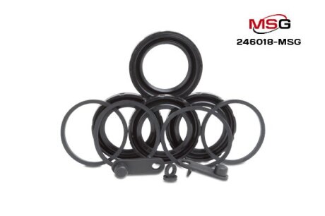 Ремкомплект гальмівного супорта VW Touareg 10-18, Touareg 02-10; MERCEDES-BENZ S-Class W222 13-20; SUBARU Impreza 07-11, Impreza 00-07, WRX 14-21, WRX STI 14-; LAND ROVER Range Rover 02-12, Rover Sport 05-13 MSG 246018-MSG