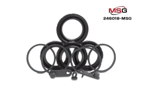 Ремкомплект гальмівного супорта VW Touareg 10-18, Touareg 02-10; MERCEDES-BENZ S-Class W222 13-20; SUBARU Impreza 07-11, Impreza 00-07, WRX 14-21, WRX STI 14-; LAND ROVER Range Rover 02-12, Rover Sport 05-13 MSG 246018-MSG