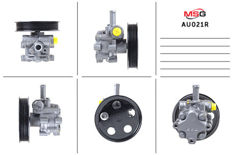 Насос ГУР відновлений Audi A4 04-08, Audi A4 00-06 MSG AU021R