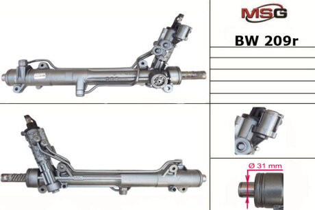Рульова рейка з ГУР відновлена BMW 7 E65-68 01-08 MSG BW209R