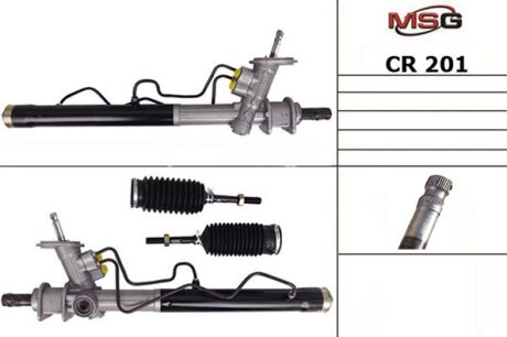 Рульова рейка з ГУР нова Chevrolet Aveo 06-16 MSG CR201