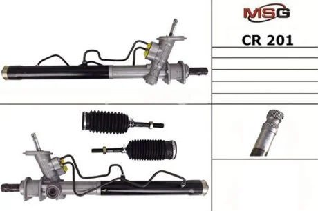 Рульова рейка з ГУР нова Chevrolet Aveo 06-16 MSG CR201