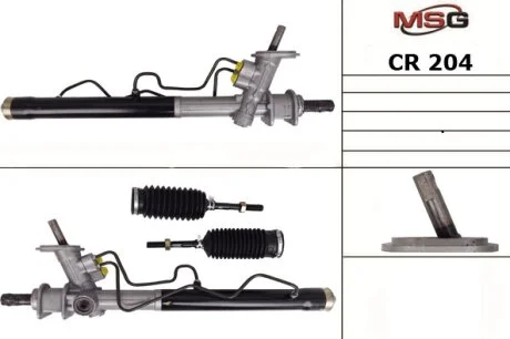 Рульова рейка з ГУР нова Chevrolet Aveo 12-17, Chevrolet Aveo 06-16 MSG CR204