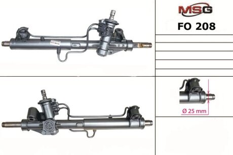 Рульова рейка з ГУР нова Ford Connect 02-13, Ford Focus I 98-04 MSG FO208