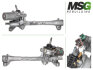 Рульова рейка з ЕУР відновлена Honda Jazz 08-15, Honda Insight 08-14, Honda Fit 07-14 MSG HO410.NLF0.R (фото 1)