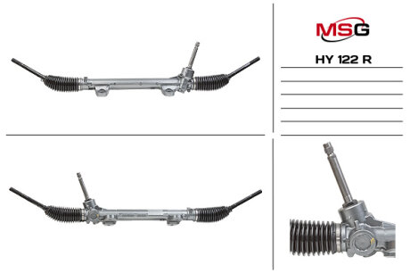 Рульова рейка без ГУР відновлена Hyundai Avante MD 10-15 MSG HY122R