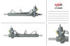 Рульова рейка з ГУР відновлена Hyundai Matrix 08-10 MSG HY239R (фото 1)