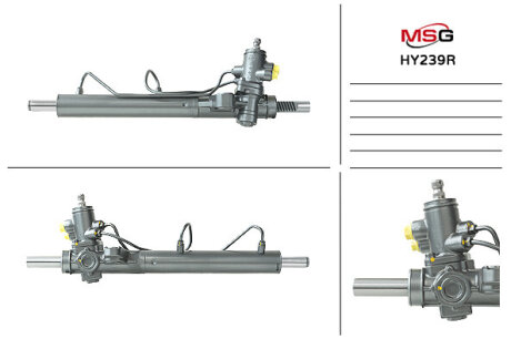 Рульова рейка з ГУР відновлена Hyundai Matrix 08-10 MSG HY239R