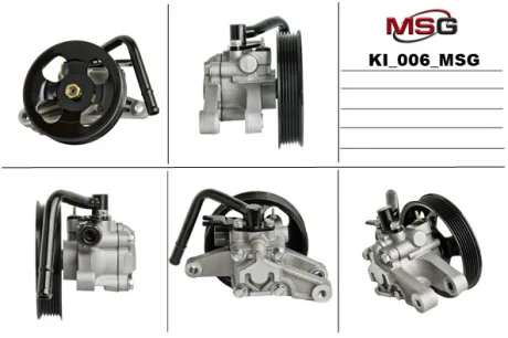 Акция Насос ГУР новий Hyundai Solaris 11-17, Hyundai Accent 10-18, Kia Cerato 04-08 MSG KI006