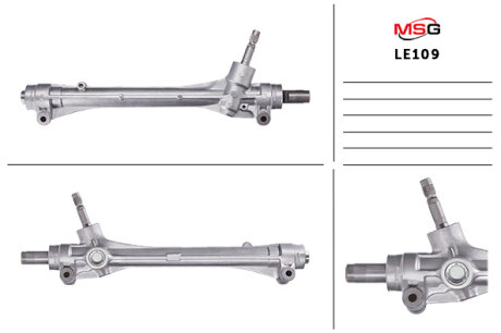 Рульова рейка без ГУР нова Lexus RX 09-15 MSG LE109