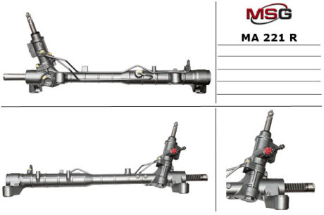 Рульова рейка з ГУР відновлена Mazda CX-7 06-12 MSG MA221R